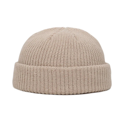 Winter Warm Beanies Casual Short Thread Hip Hop Hat Adult Men | New - TINMICO