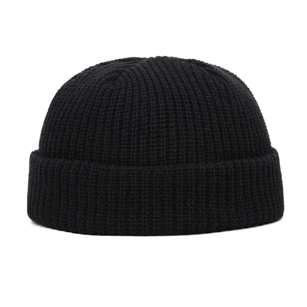 Winter Warm Beanies Casual Short Thread Hip Hop Hat Adult Men | New - TINMICO
