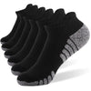New thickened towel bottom running socks mesh boat socks non-slip breathable sports socks Low cut Men's socks Women's socks,3pairs | TINMICO