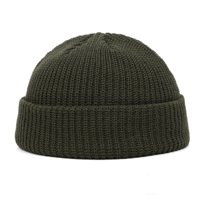 Winter Warm Beanies Casual Short Thread Hip Hop Hat Adult Men | New - TINMICO