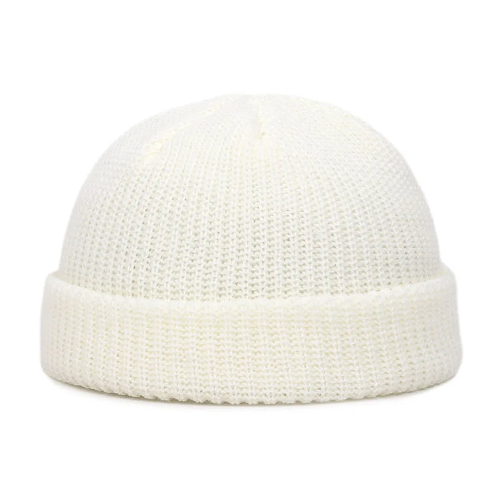 Winter Warm Beanies Casual Short Thread Hip Hop Hat Adult Men | New - TINMICO
