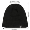 New Autumn/Winter Fleece Thick Knitted Thermal Blend Hat | TINMICO