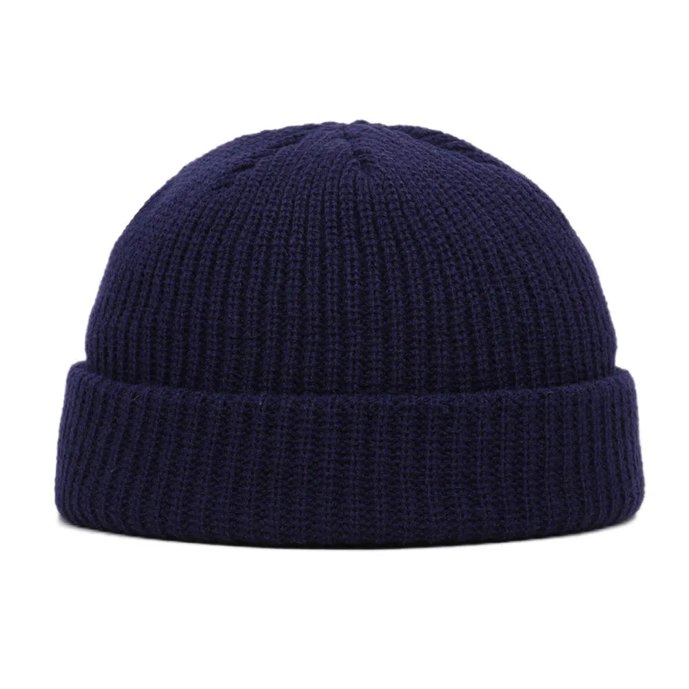 Winter Warm Beanies Casual Short Thread Hip Hop Hat Adult Men | New - TINMICO