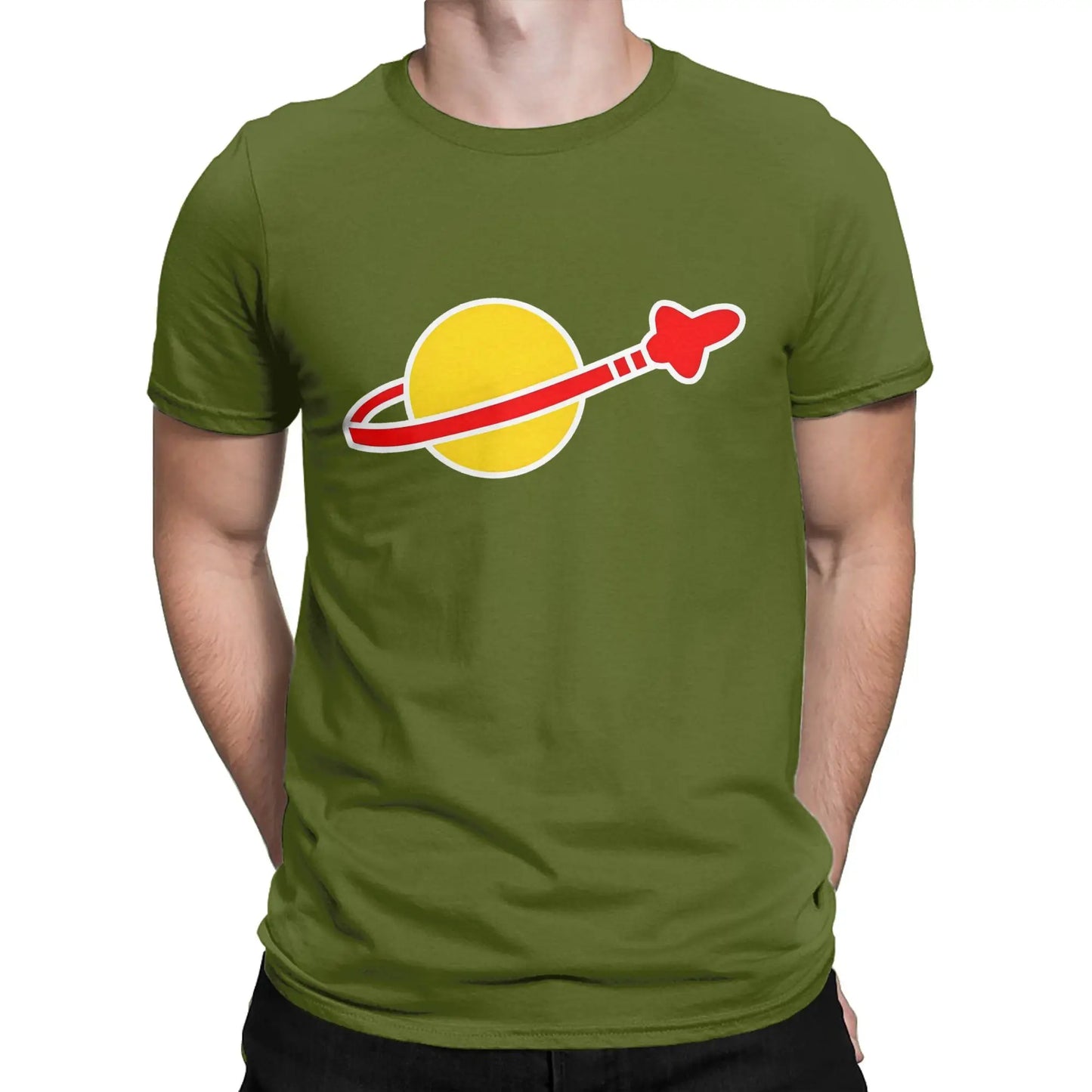 T-Shirts Hipster Benny Spaceman , T-Shirt Vintage Lego space T-Shirts Men Crewneck Pure Cotton | New TMC - TINMICO