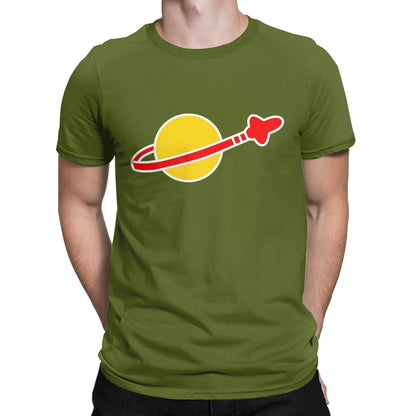 T-Shirts Hipster Benny Spaceman , T-Shirt Vintage Lego space T-Shirts Men Crewneck Pure Cotton | New TMC - TINMICO