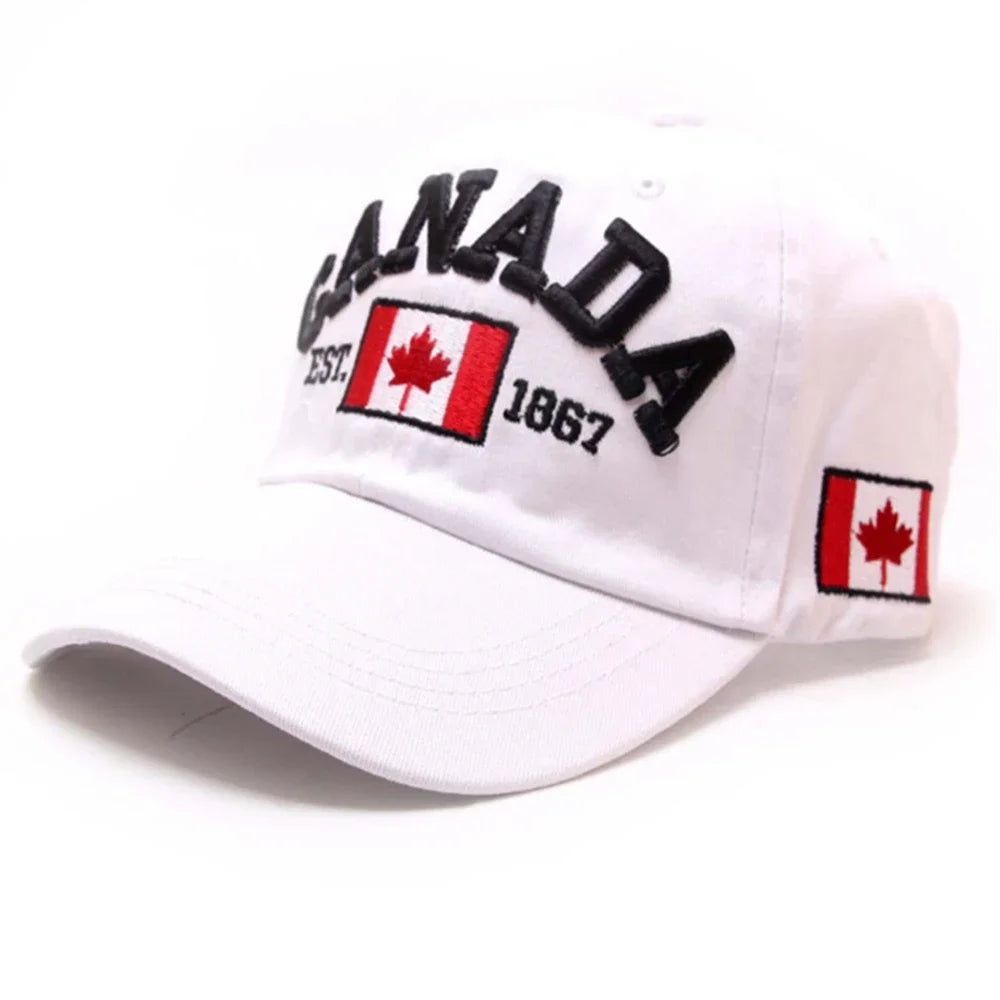 New Baseball Cap Unisex Canadian  Spring Summer Wild Sun Visor Popular Adult Letter Hat | TINMICO