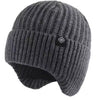 Hip Hop Hat 1PCS Men's Autumn,Winter Fashion Versatile Warm Hat Acrylic Letter Embroidered Knitted Hat Comfortable | TINMICO