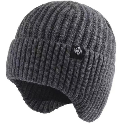 Hip Hop Hat 1PCS Men's Autumn,Winter Fashion Versatile Warm Hat Acrylic Letter Embroidered Knitted Hat Comfortable | TINMICO