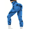 New Women's Tie-Dye Seamless Peach Butt High Waist Butt Pants Stretch Fitness Yoga Pants|TINMICO