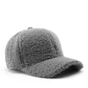 Autumn Winter Baseball Cap Women Artificial Lamb Wool Hats Keep Warm Cap Plush Baseball Caps Spring Baseball Cap | TINMICO - TINMICO