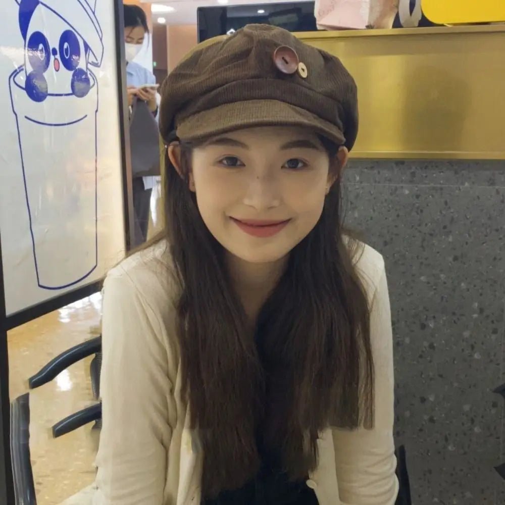 Baseball Caps Windproof Adjustable Octagonal Hat Keep Warm Beret Autumn Winter Sun Cap Outdoor | TINMICO - TINMICO