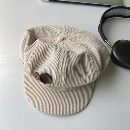 Baseball Caps Windproof Adjustable Octagonal Hat Keep Warm Beret Autumn Winter Sun Cap Outdoor | TINMICO - TINMICO