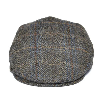 Big Size 100% Wool Ivy Cap Men Flat Caps Tweed Scally Hat - cutter Newsboy Cap Driving Hats |TINMICO - TINMICO
