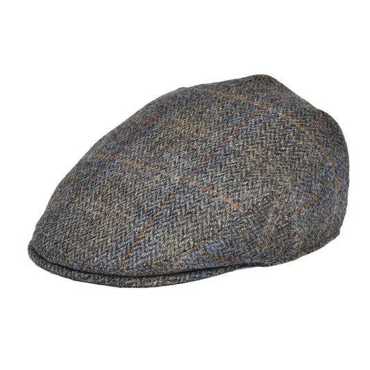 Big Size 100% Wool Ivy Cap Men Flat Caps Tweed Scally Hat - cutter Newsboy Cap Driving Hats |TINMICO - TINMICO