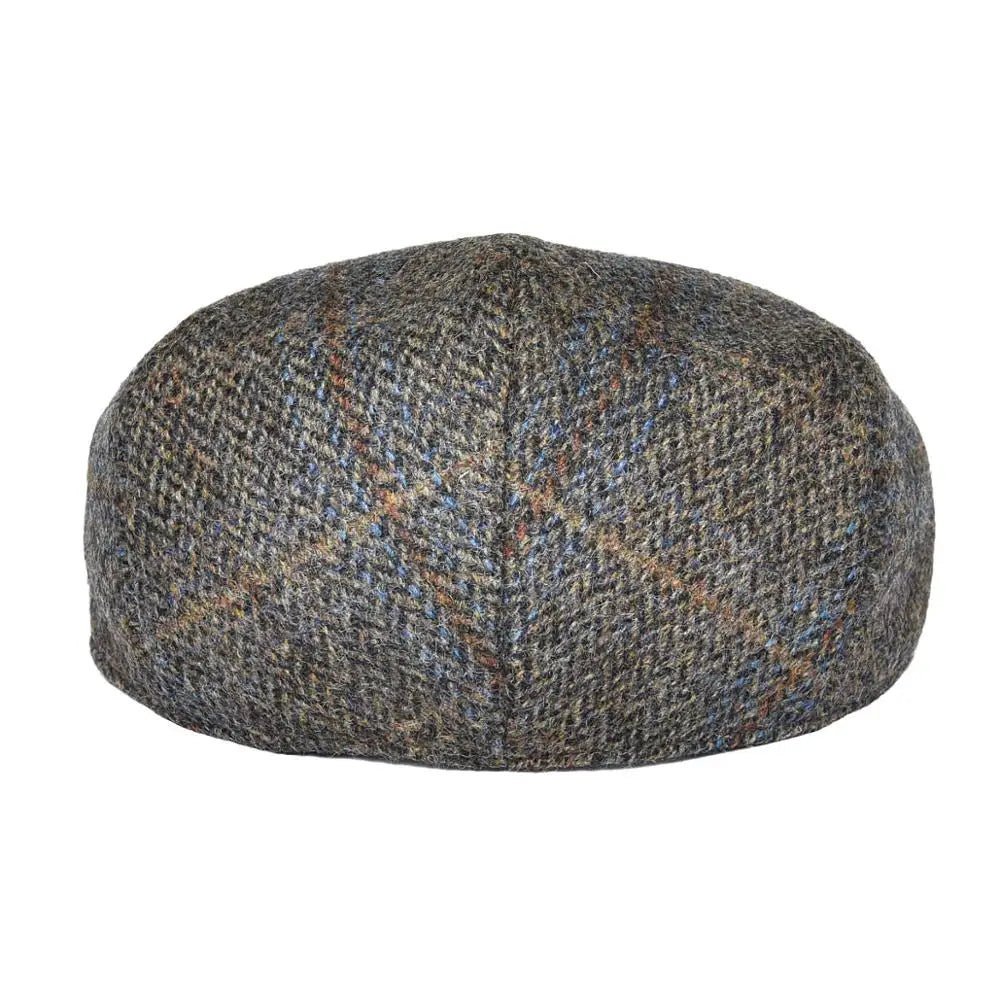 Big Size 100% Wool Ivy Cap Men Flat Caps Tweed Scally Hat - cutter Newsboy Cap Driving Hats |TINMICO - TINMICO