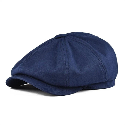 Cap Men's Twill Cotton Hat 8 Panel Hat Baker Caps Retro Gatsby Hats Casual Brand Cap Beret for Male | TINMICO - TINMICO