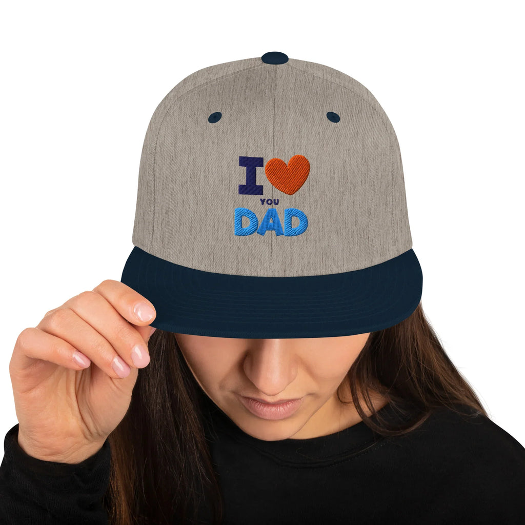 Dad Snapback Hat , Classic Adjustable Cap, Perfect Father’s Day Gift - TINMICO