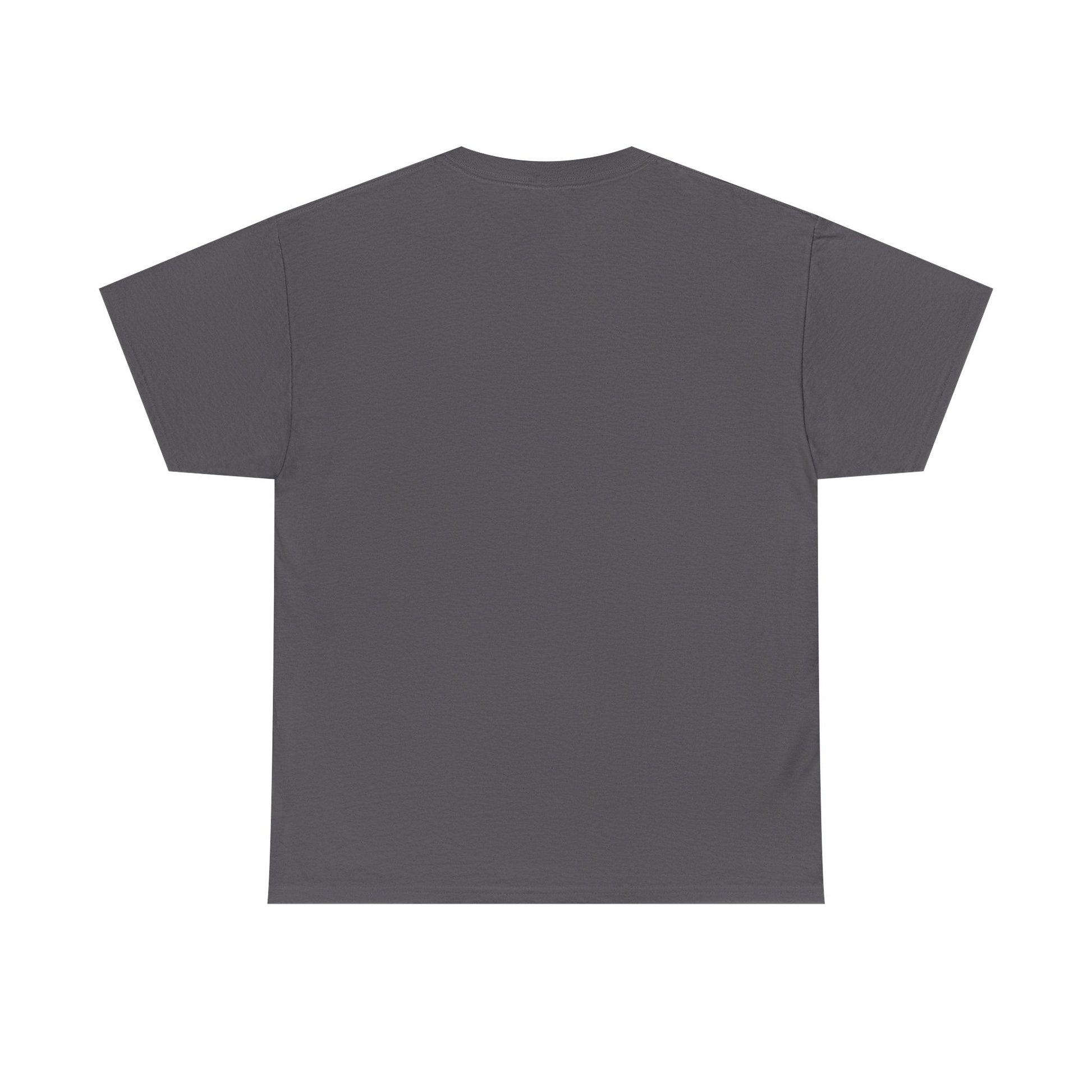 Coffee & Cat Unisex Heavy Cotton Tee, Cat Lover Gift, Coffee Enthusiast Apparel, Cute Pet Tee, Funny Animal T-Shirt, Unique Gift Idea - TINMICO
