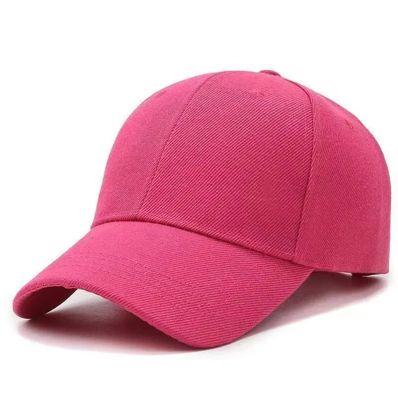 Dad Hat Solid Color Twill Plain Acrylic Baseball Cap Women Men Summer Autumn Spring Sun Visor Hats Blank Unisex Adjustable - TINMICO