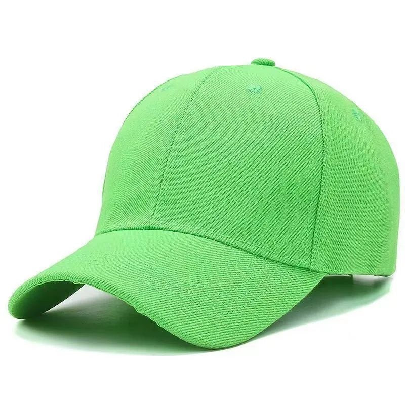 Dad Hat Solid Color Twill Plain Acrylic Baseball Cap Women Men Summer Autumn Spring Sun Visor Hats Blank Unisex Adjustable - TINMICO