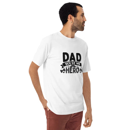 Dad You Are My Hero Men’s premium Tee , Family Appreciation Top, Birthday Present Tshirt, Papa Love Apparel, Dad Life - TINMICO