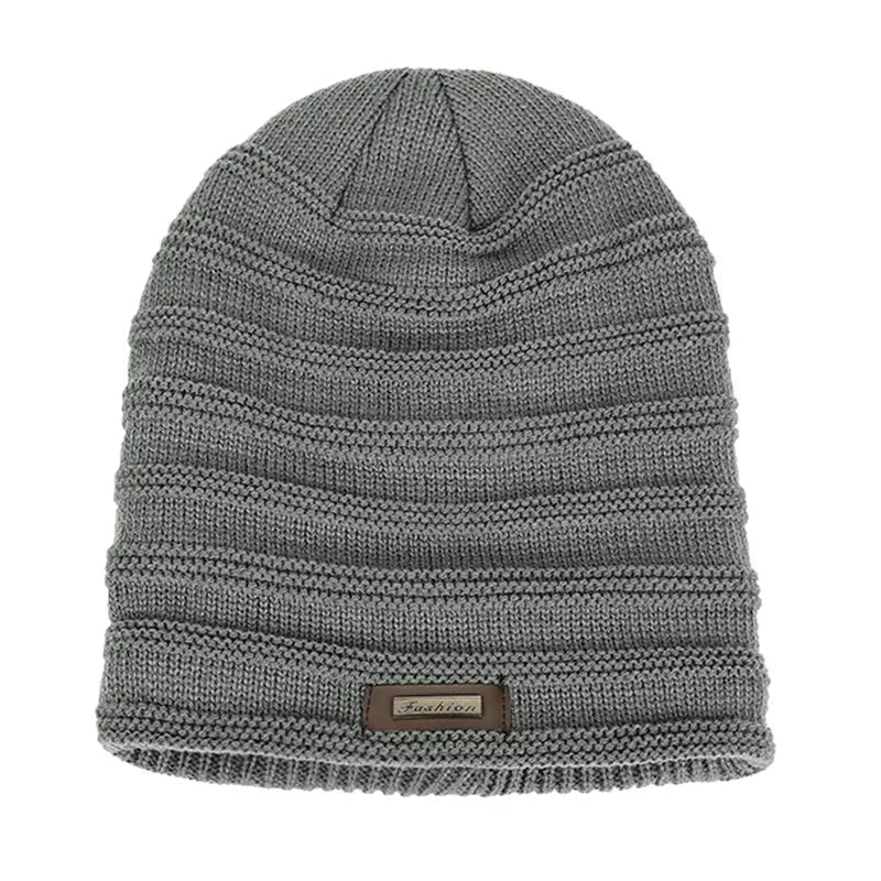 Fashion Winter Cap Unisex Fur Lined Beanie Hat Keep Warm Winter Hat Thick Soft Stretch Hat For Men And Women | TINMICo - TINMICO
