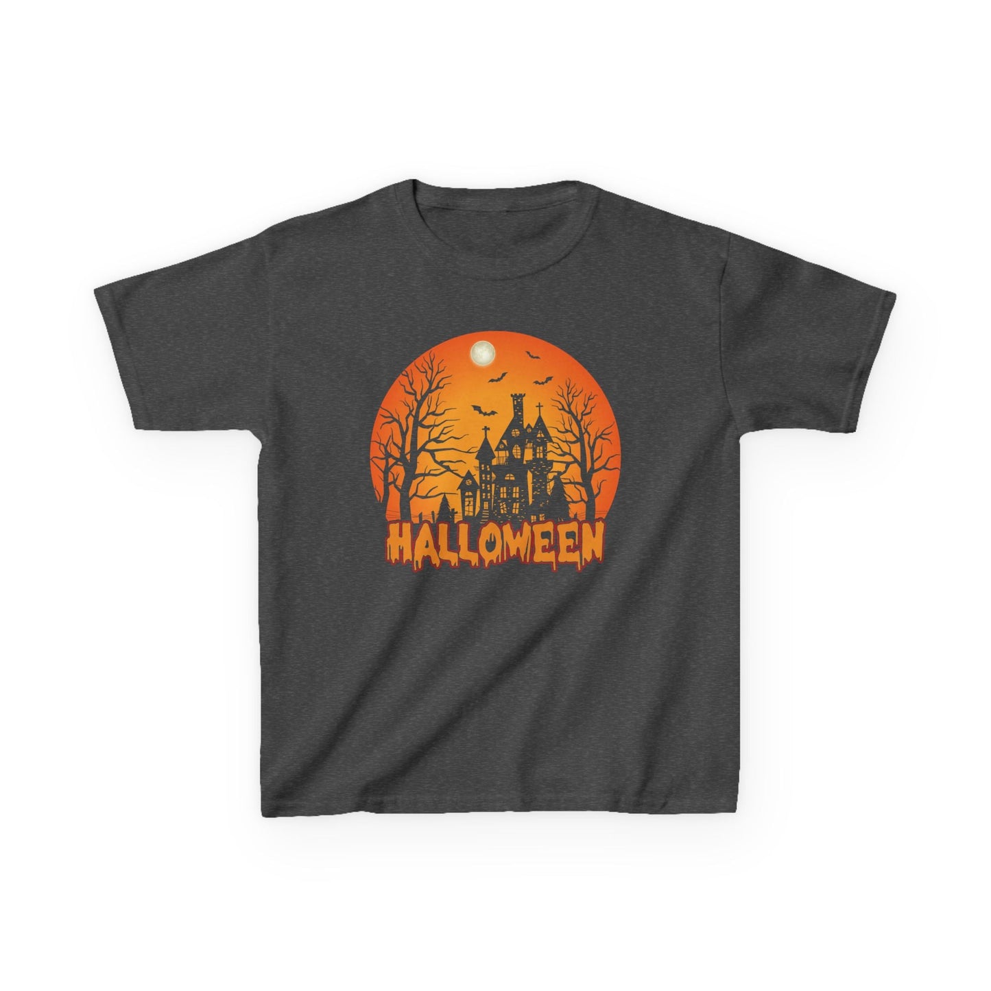 Halloween Kids Tee, Spooky T-Shirt for Children, Holiday Apparel, Costume Party Shirt, Fun Kids Clothing - TINMICO