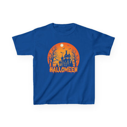Halloween Kids Tee, Spooky T-Shirt for Children, Holiday Apparel, Costume Party Shirt, Fun Kids Clothing - TINMICO