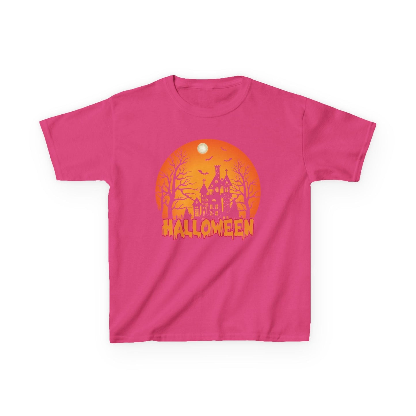 Halloween Kids Tee, Spooky T-Shirt for Children, Holiday Apparel, Costume Party Shirt, Fun Kids Clothing - TINMICO