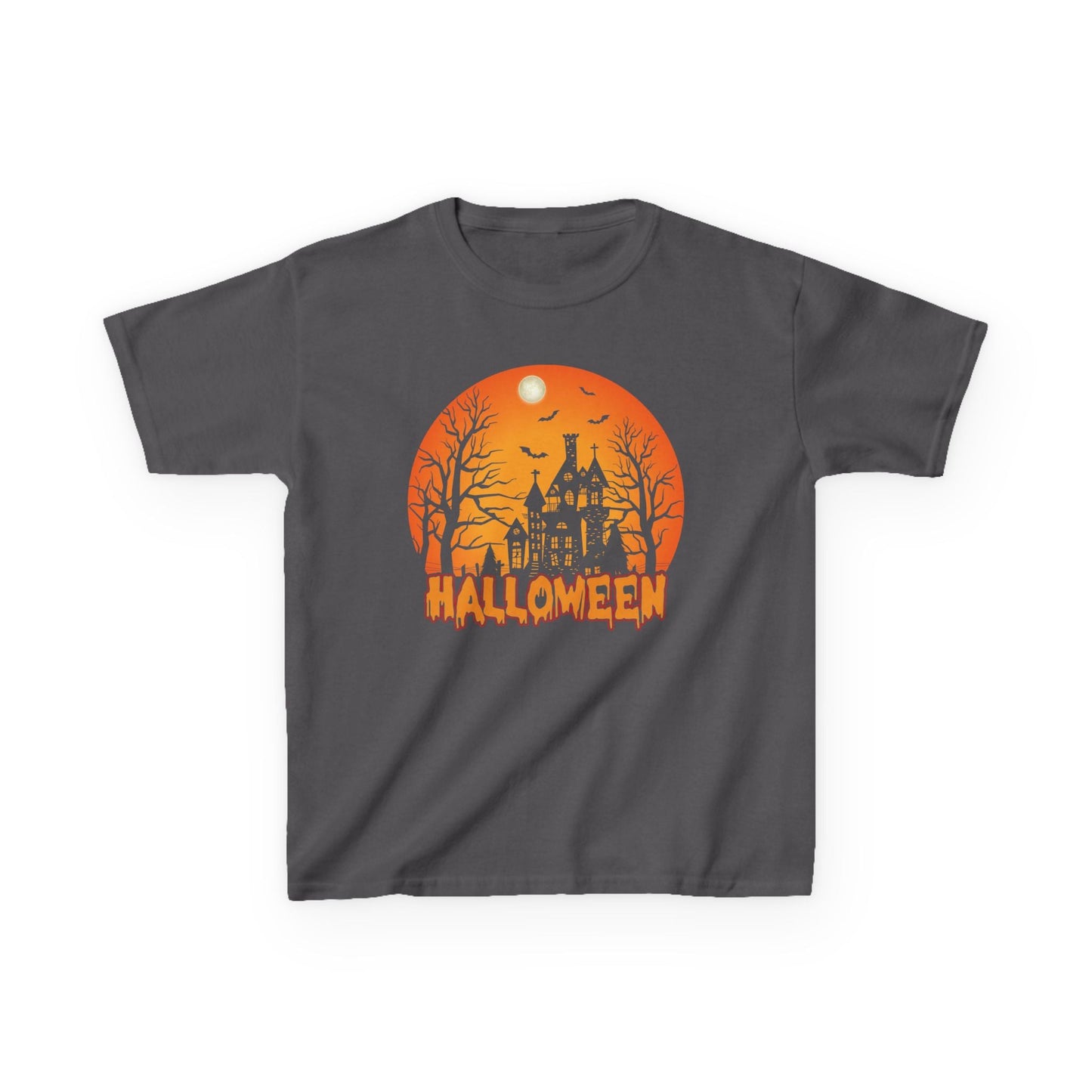 Halloween Kids Tee, Spooky T-Shirt for Children, Holiday Apparel, Costume Party Shirt, Fun Kids Clothing - TINMICO