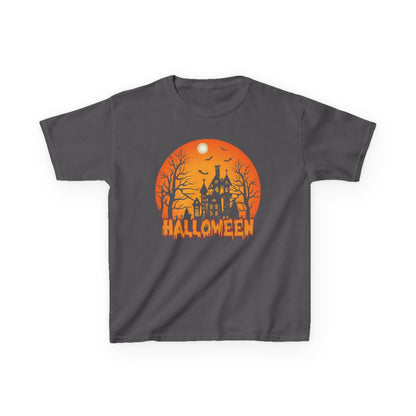 Halloween Kids Tee, Spooky T-Shirt for Children, Holiday Apparel, Costume Party Shirt, Fun Kids Clothing - TINMICO