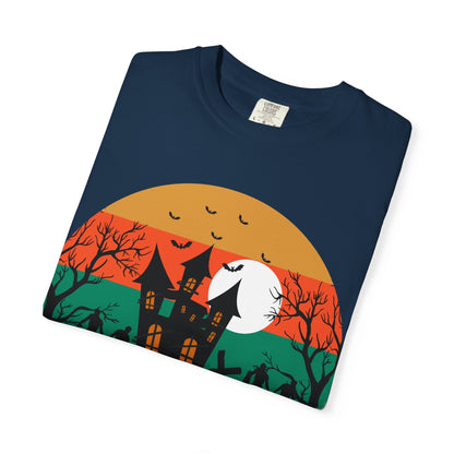 Halloween Unisex T-shirt, Spooky Tee for Fall Celebrations, Halloween Costume, Matching Family Shirt, Autumn Wardrobe Essential - TINMICO