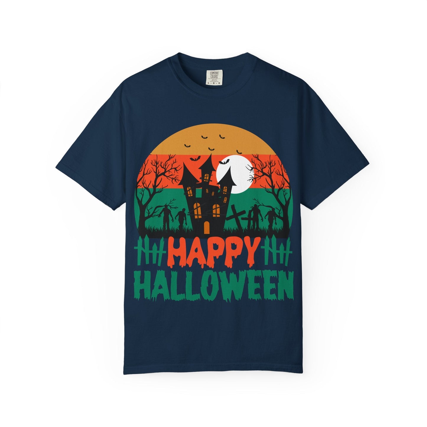 Halloween Unisex T-shirt, Spooky Tee for Fall Celebrations, Halloween Costume, Matching Family Shirt, Autumn Wardrobe Essential - TINMICO