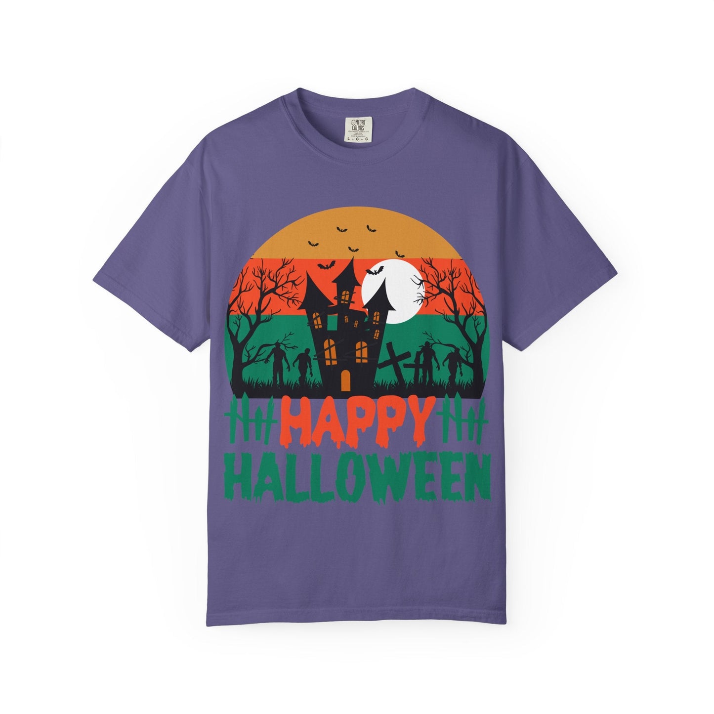 Halloween Unisex T-shirt, Spooky Tee for Fall Celebrations, Halloween Costume, Matching Family Shirt, Autumn Wardrobe Essential - TINMICO