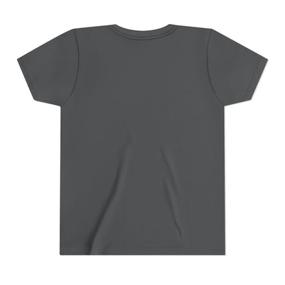 Halloween Youth Short Sleeve Tee, Halloween T-Shirt, Kids Spooky Shirt, Trick or Treat Top, Scary Costume Tee, Fall Celebration Apparel - TINMICO