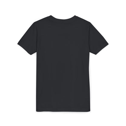 Halloween Youth Short Sleeve Tee, Halloween T-Shirt, Kids Spooky Shirt, Trick or Treat Top, Scary Costume Tee, Fall Celebration Apparel - TINMICO