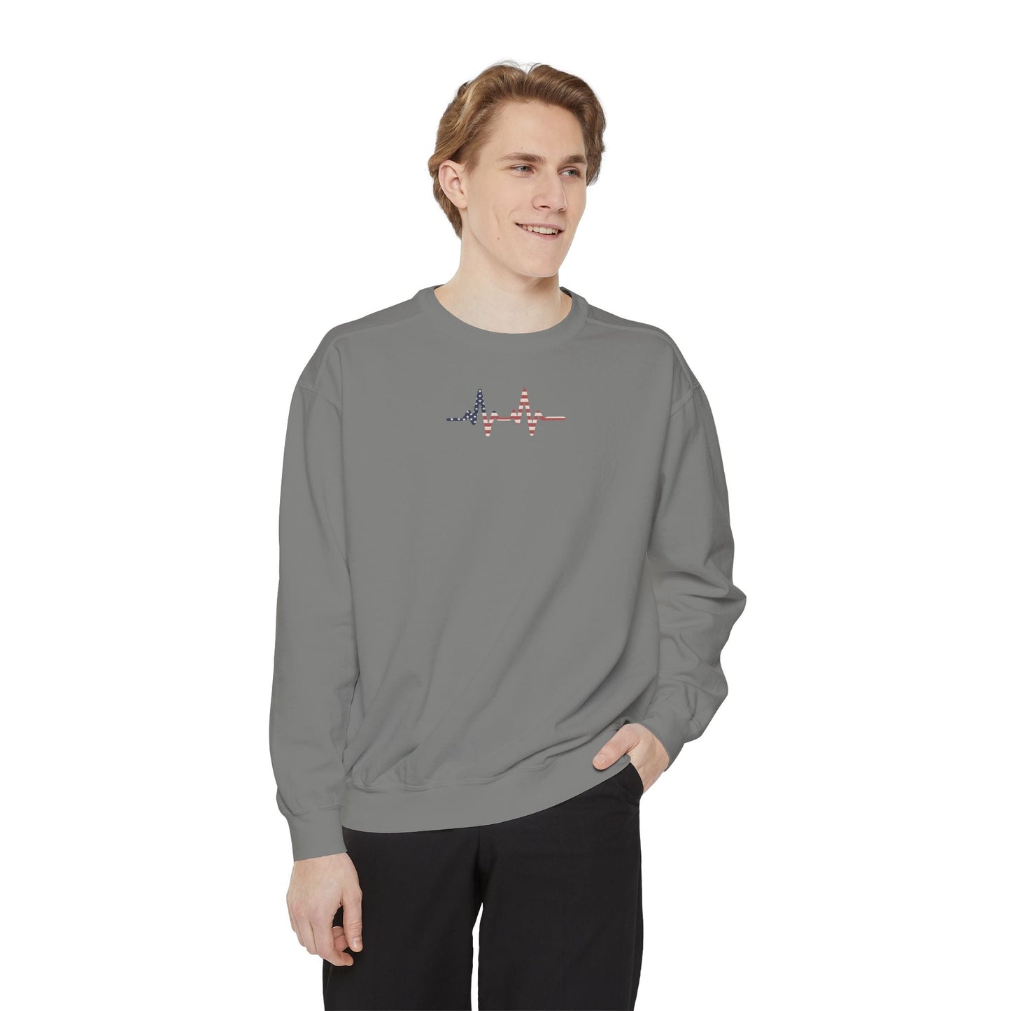 Heartbeat Unisex Sweatshirt, Cozy Apparel, Gift for Nurses, Relaxed Fit, Casual Hoodie, Festival Wear, Everyday Comfort - TINMICO