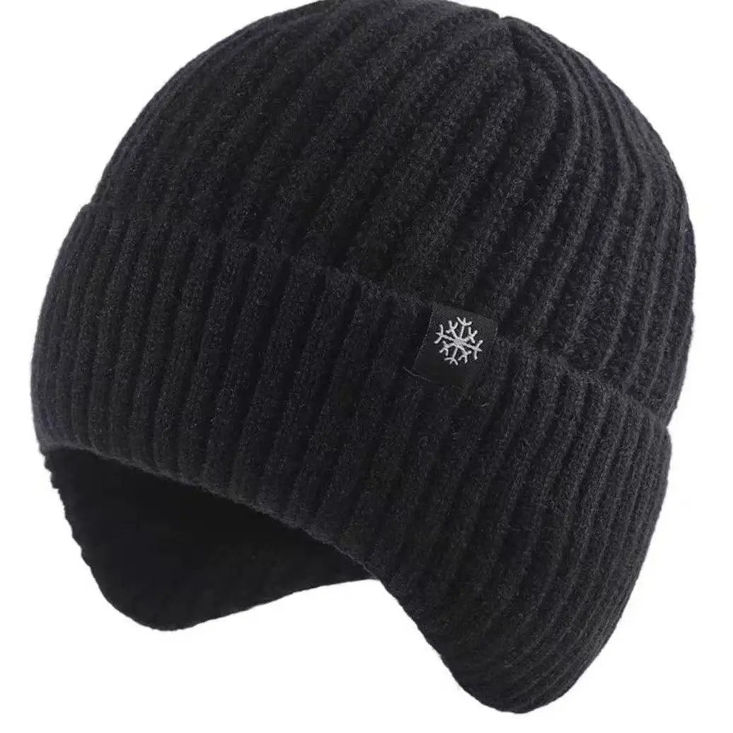 Hip Hop Hat 1PCS Men's Autumn,Winter Fashion Versatile Warm Hat Acrylic Letter Embroidered Knitted Hat Comfortable | TINMICO - TINMICO