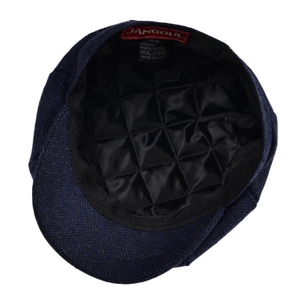 Kids Caps Small Size Boy Woolen Flat Cap Herringbone Girl Infant Toddler Youth Beret Hat for Child | TINMICO - TINMICO