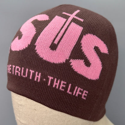 Knit Hat Autumn/Winter Outdoor Thermal Hat Unisex Pullover Hat Jesus| TINMICO - TINMICO