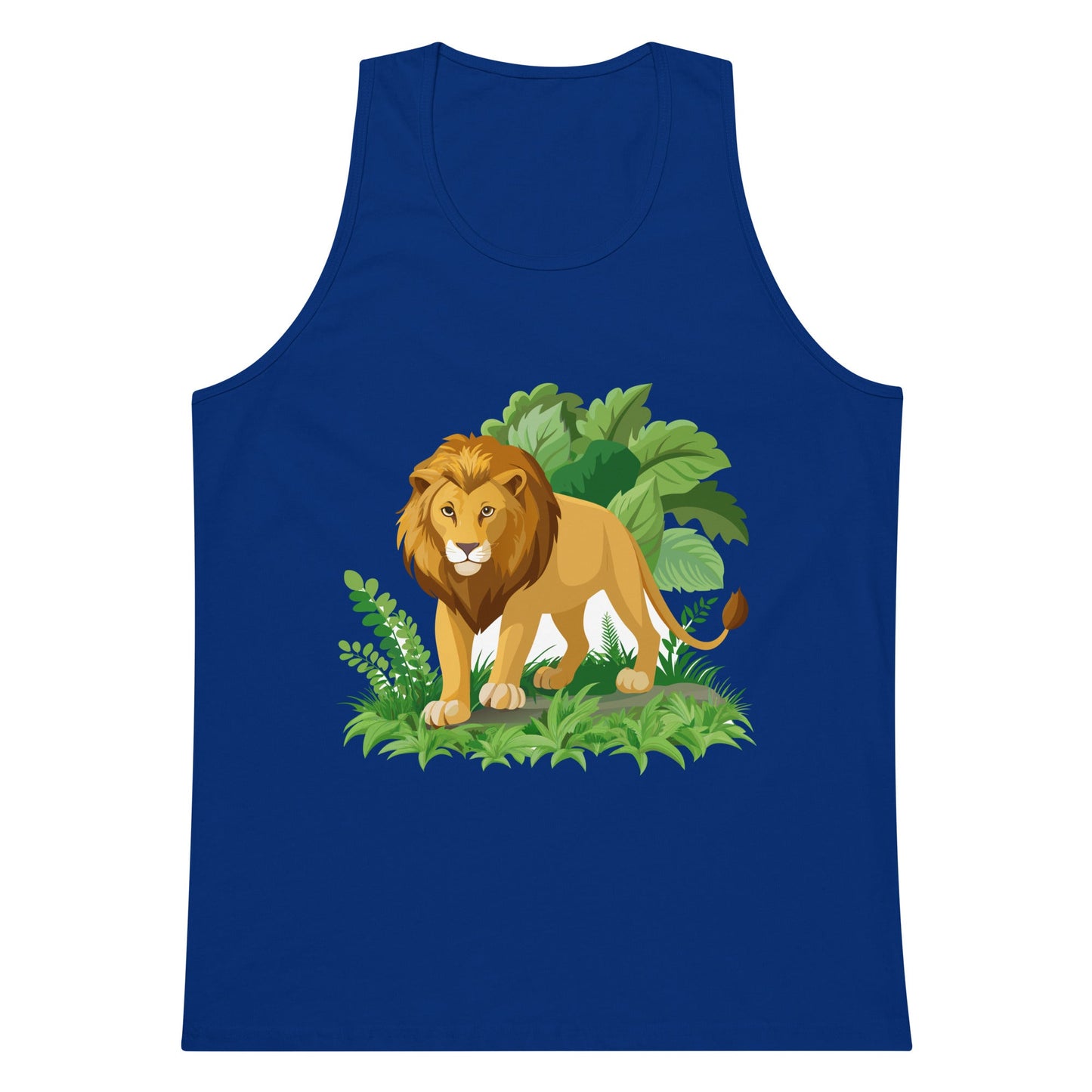 Lion King Men’s premium tank top Shirt | TINMICO - TINMICO