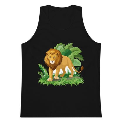 Lion King Men’s premium tank top Shirt | TINMICO - TINMICO