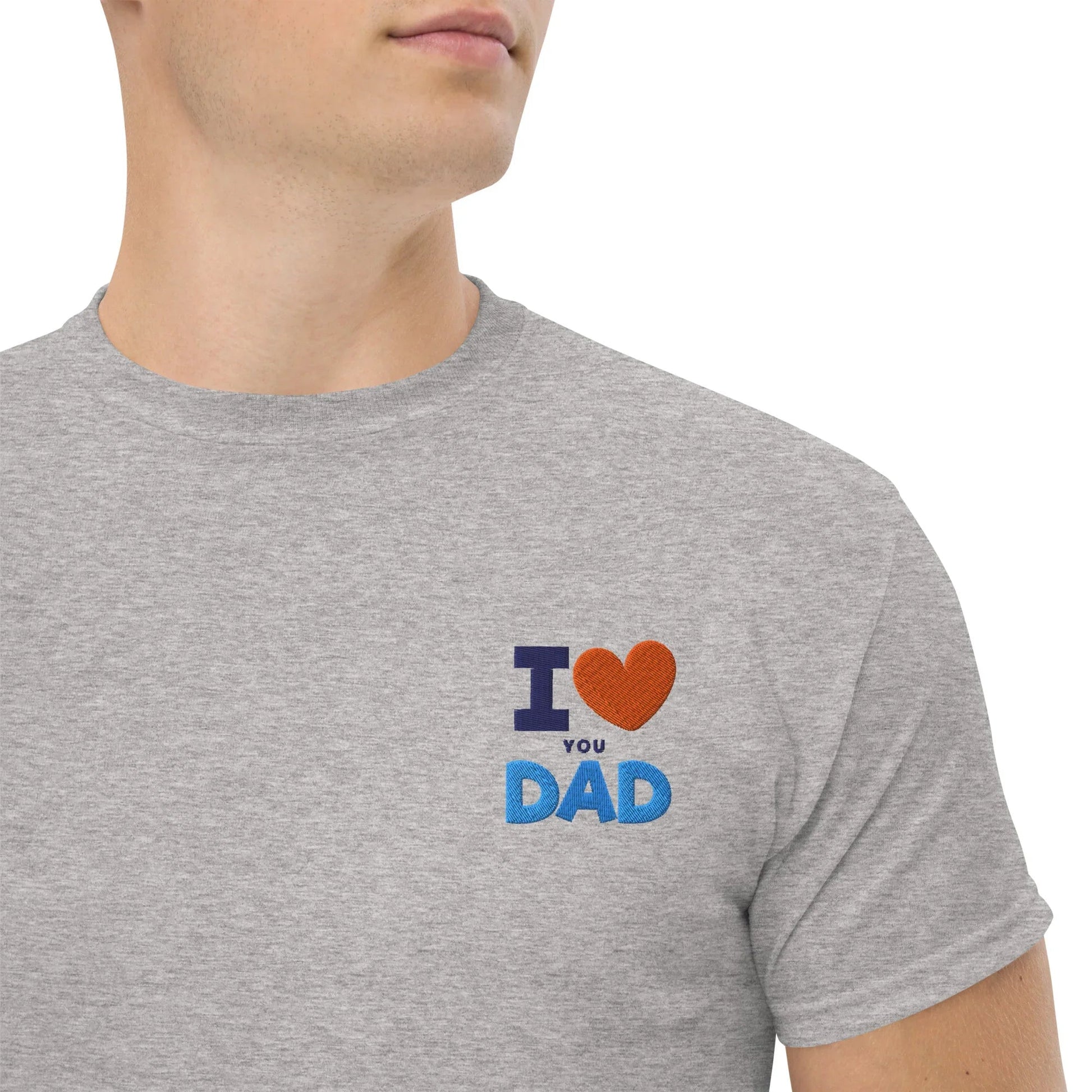 Love DAD T-Shirt,Unisex Classic Tee ,Classic Movies, Funny Movie, News Anchor, Funny Gift For Friend, Comedy, Funny Phrase, Gift For Him, Dad - TINMICO