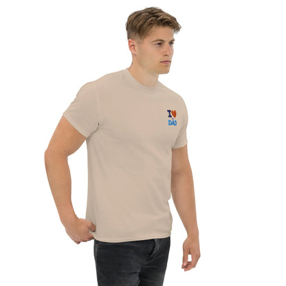 Love DAD T-Shirt,Unisex Classic Tee ,Classic Movies, Funny Movie, News Anchor, Funny Gift For Friend, Comedy, Funny Phrase, Gift For Him, Dad - TINMICO