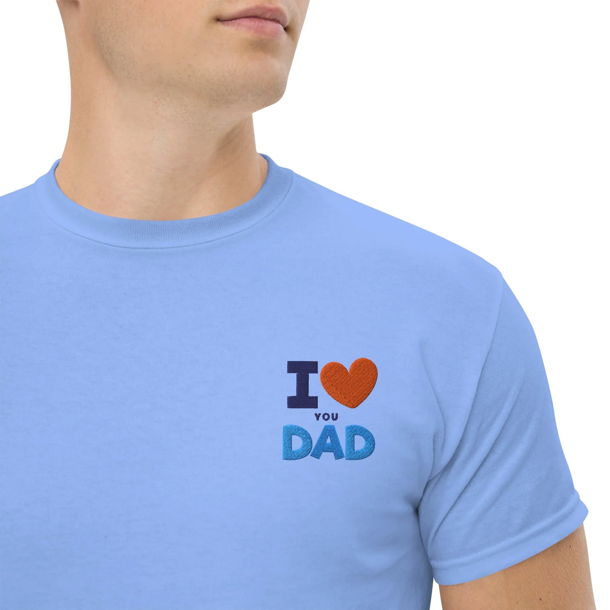 Love DAD T-Shirt,Unisex Classic Tee ,Classic Movies, Funny Movie, News Anchor, Funny Gift For Friend, Comedy, Funny Phrase, Gift For Him, Dad - TINMICO