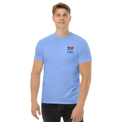 Love DAD T-Shirt,Unisex Classic Tee ,Classic Movies, Funny Movie, News Anchor, Funny Gift For Friend, Comedy, Funny Phrase, Gift For Him, Dad - TINMICO