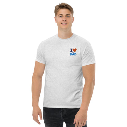 Love DAD T-Shirt,Unisex Classic Tee ,Classic Movies, Funny Movie, News Anchor, Funny Gift For Friend, Comedy, Funny Phrase, Gift For Him, Dad - TINMICO