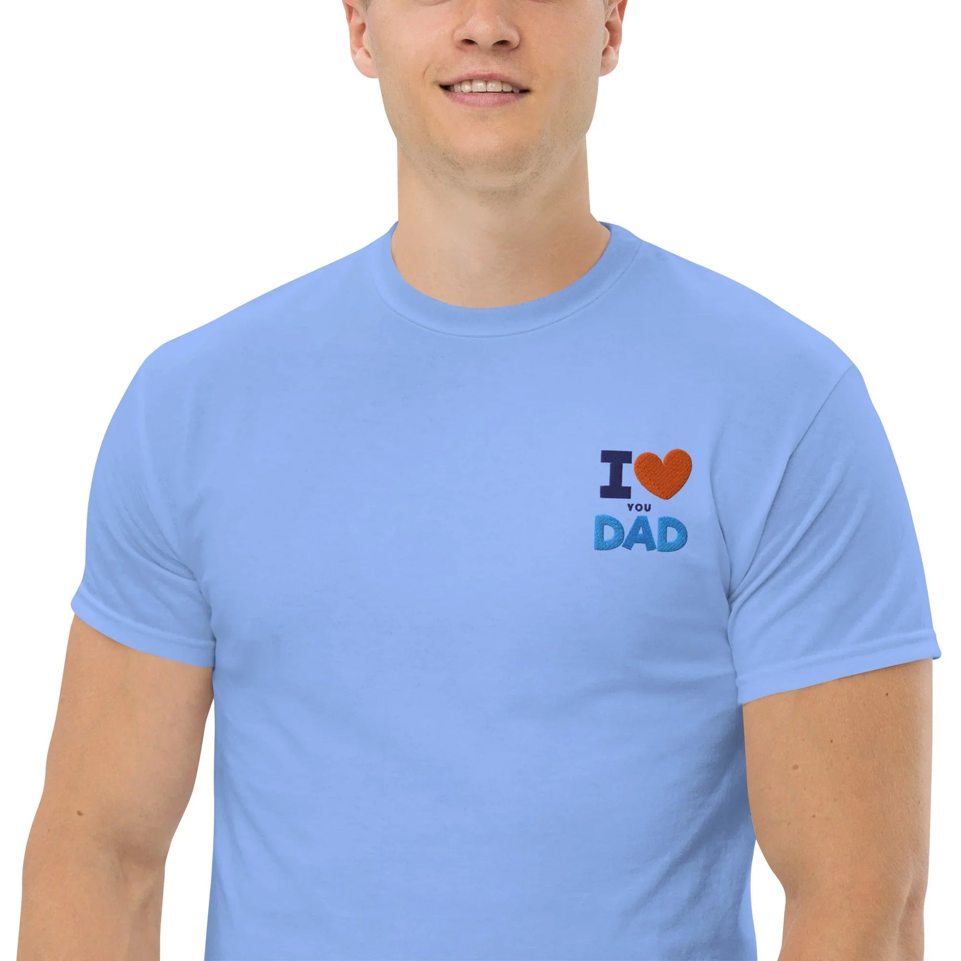 Love DAD T-Shirt,Unisex Classic Tee ,Classic Movies, Funny Movie, News Anchor, Funny Gift For Friend, Comedy, Funny Phrase, Gift For Him, Dad - TINMICO