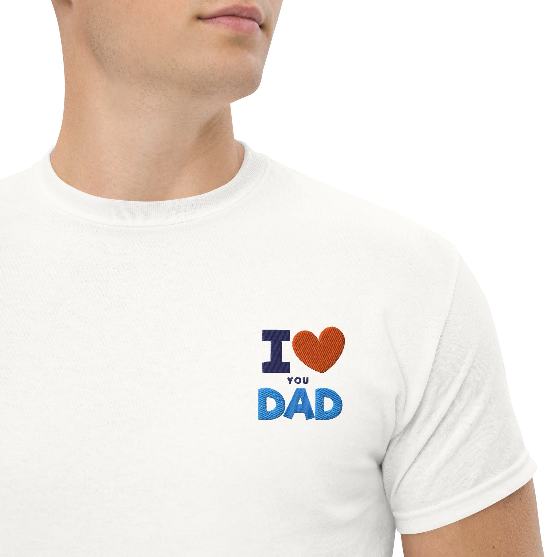 Love DAD T-Shirt,Unisex Classic Tee ,Classic Movies, Funny Movie, News Anchor, Funny Gift For Friend, Comedy, Funny Phrase, Gift For Him, Dad - TINMICO