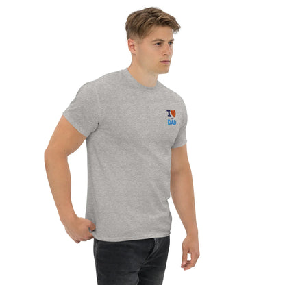 Love DAD T-Shirt,Unisex Classic Tee ,Classic Movies, Funny Movie, News Anchor, Funny Gift For Friend, Comedy, Funny Phrase, Gift For Him, Dad - TINMICO